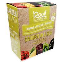Reel Gardening Summer Vegetable Garden in a Box